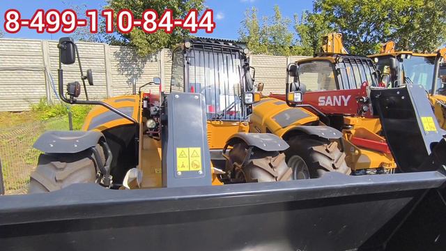 Телескопический погрузчик SANY STH742 смотреть онлайн