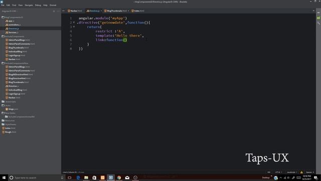 AngularJS, Directives, Ng-switch Part-11 смотреть онлайн