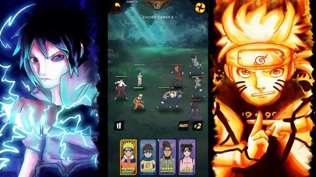 Ninja Striker Gameplay - Naruto RPG Game Android APK смотреть онлайн
