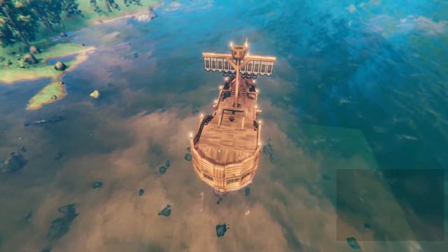 Valheim build: Pirate Ship смотреть онлайн