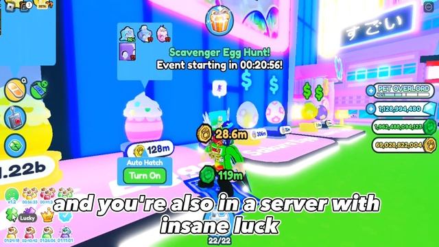 The Chance Of Getting The Huge Kawaii Cat In Pet Simulator X - Roblox