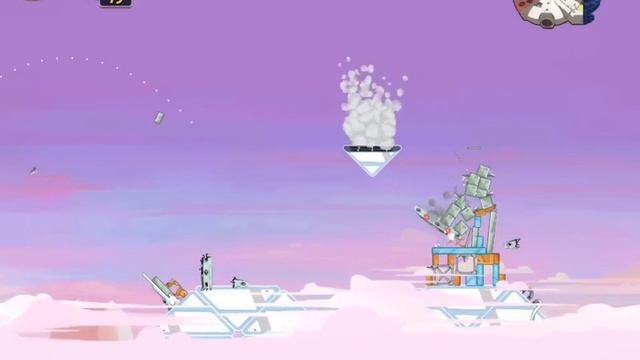 Angry Birds Star Wars 4-12 Cloud City Millennium Falcon Gold Medal смотреть онлайн
