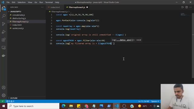 Map , Filter, ForEach and Reduce in Javascript смотреть онлайн