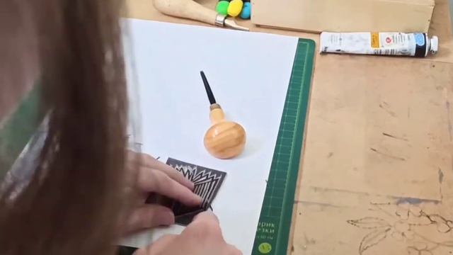 Мастер-класс по линогравюре «Книжное искусство высокой печати» смотреть онлайн