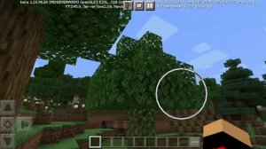 Как сделать крестик по середине экрана в маинкрафте на телефоне?