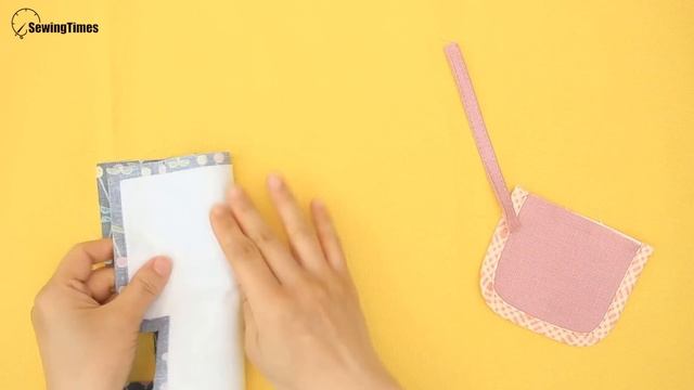 DIY Makeup Cosmetic Bag | How to make a Cute Pouch with 3 Compartments [sewingtimes] смотреть онлайн