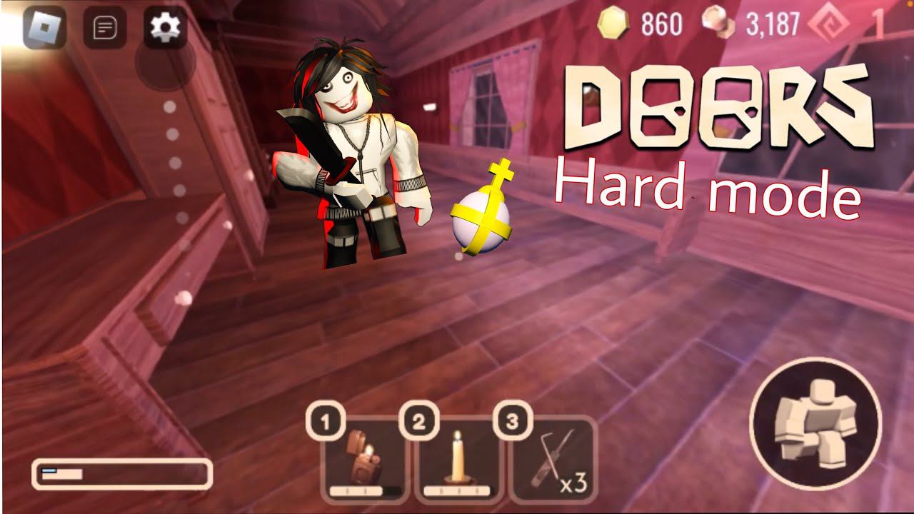 Играю в Doors Hard mode #doors #doorshardmode #doorsroblox смотреть онлайн