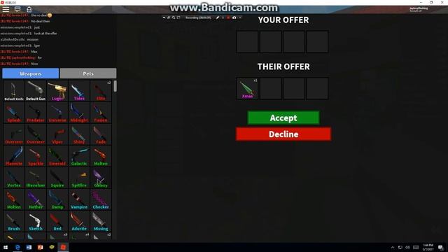 Roblox/MM2 Trading Server/traded Tides For Virtual