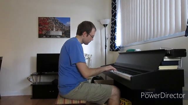 I Love to See the Temple (2022) -- piano solo смотреть онлайн