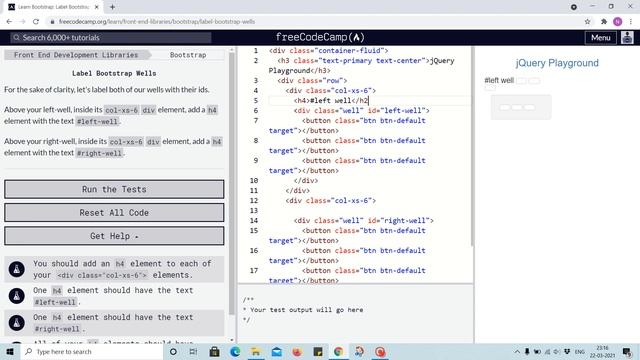 Bootstrap Tutorial 28 - label bootstrap wells - freecodecamp смотреть онлайн