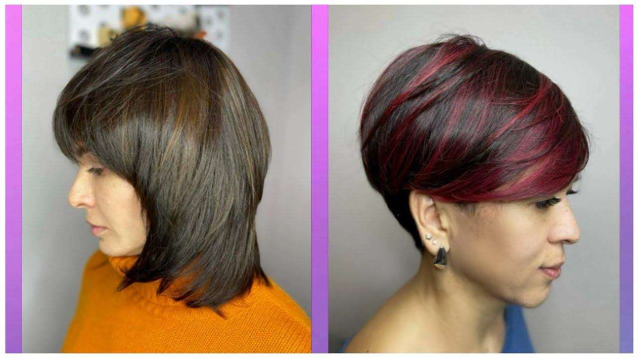 25 Модных стрижек 2022 на разную длину волос для женщин за 40 лет/название стрижек и окрашивания. смотреть онлайн