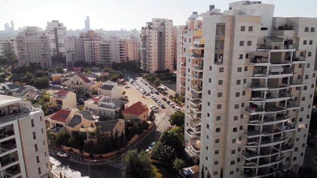 Холон. Панорама одного из лучших спальных районов (Kiryat Pinhas Elion) חולון