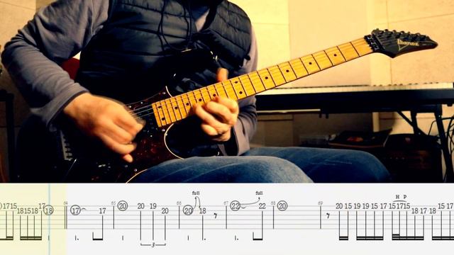 Tony Macalpine -Key to the City Guitar cover (with TAB) смотреть онлайн