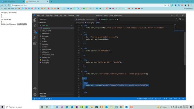 PHP Tutorial For Beginners Full Bangla | string | numbers | P - 03 смотреть онлайн