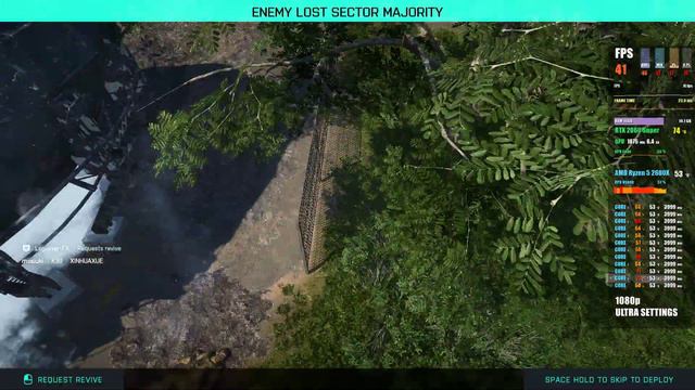 RTX 2060 SUPER+RYZEN 5 2600X In Battlefield 2042