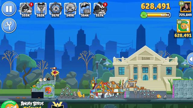 Angry Birds Friends Superbirds Tournament 1194 HighScore Level 6 Power UP смотреть онлайн