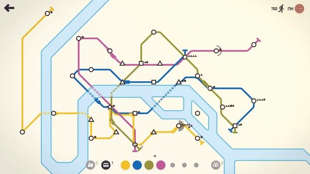 Mini Metro - Париж - Всего лишь топ-30% смотреть онлайн