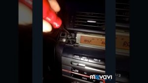 снятие магнитолы Мазда 3
