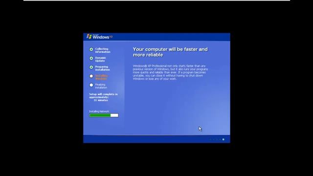Installing Windows XP with unofficial SP4 in VMware Workstation/Player – Part 1 смотреть онлайн