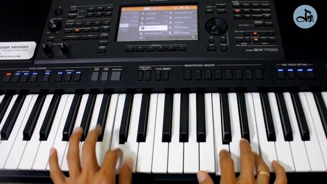 YAMAHA PSR SX700 - LA CANDEUR (F BURGMULLER) Arr by DANI IRJAYANA смотреть онлайн