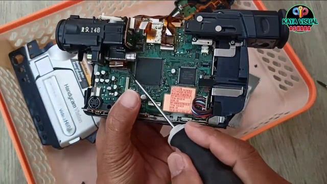 Sony Handycam Repair In Indo |Tutorial | How To Repair Sony Handycam  Green Screen#sony#handycam