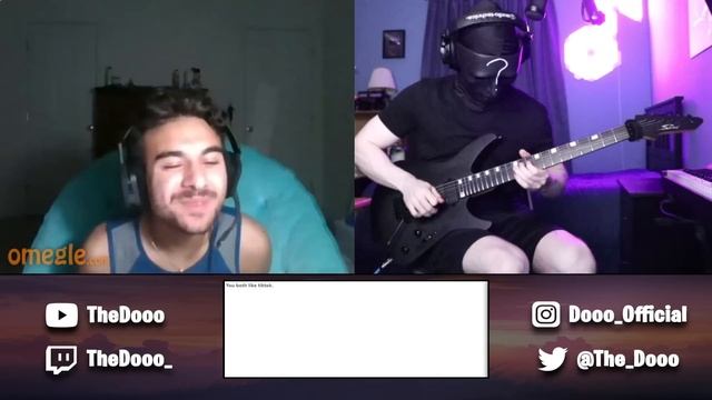 Guitarist AMAZES Strangers on Omegle with a DOUBLE GUITAR смотреть онлайн