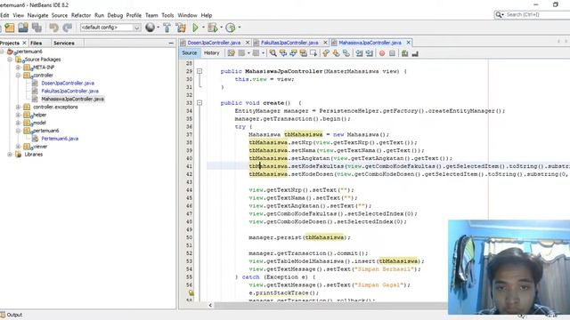 Pemrograman Java : CRUD MVC Dengan lebih dari satu Table / Entity Class смотреть онлайн