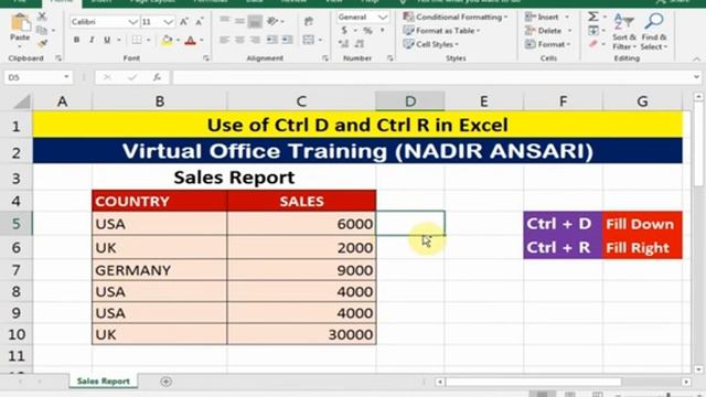 Shortcut Tricks CTRL D and CTRL R in Microsoft Excel смотреть онлайн