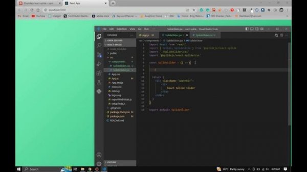 React Slider for Beginners | React Carousel | Create Slider on React | React Splide Slider