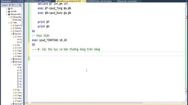 [SQL Server] - Bài 06 - Stored Procedure in SQL Server - Part 2 смотреть онлайн
