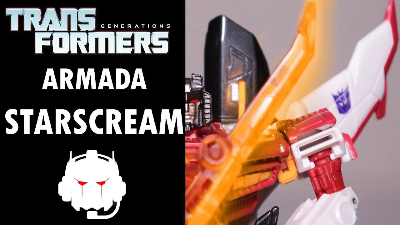 Обзор на TG-33 ARMADA STARSCREAM от Takara Tomy