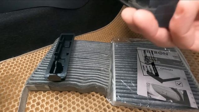 РЕНО ДАСТЕР Салонный фильтр ЗАМЕНА