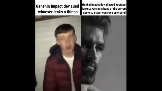 Genshin impact dev VS Honkai Impact dev смотреть онлайн