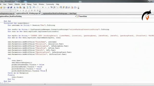 Insert Booking Data Into Sql Server Database, Online Parking Booking System Lecture 22 In Urdu/Hind смотреть онлайн