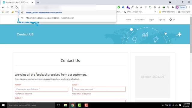 AtoZ SEO Tools - Search Engine Optimization Tools Demo Video смотреть онлайн