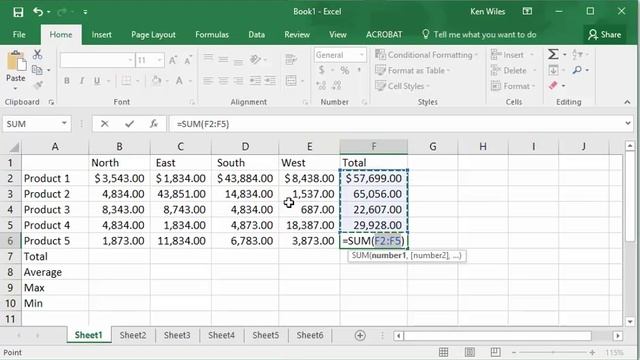 Video 7-1c Autosum смотреть онлайн