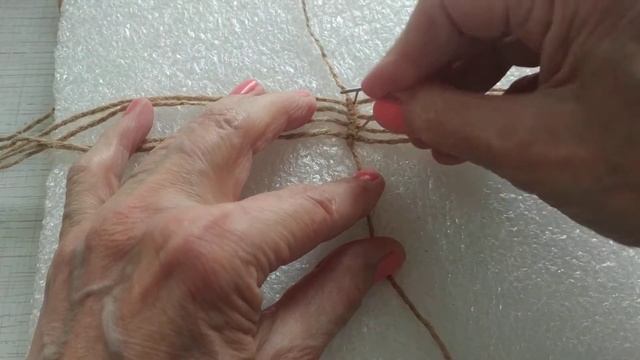 Курс Макраме. Плетение цветов. Цветок 02 часть 1 #плетение #макраме #МакрамеЦветы смотреть онлайн