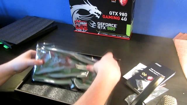 UNBOXING ★ NVIDIA GeForce MSI GTX 980 Gaming 4G смотреть онлайн