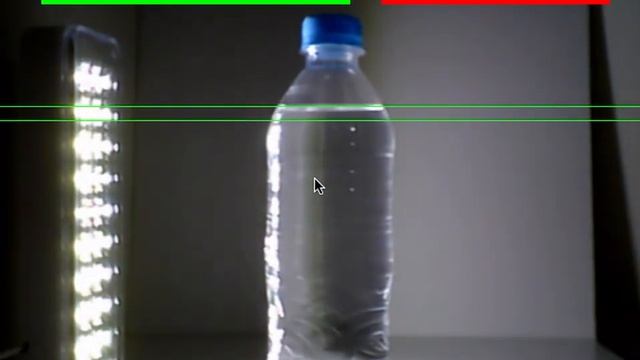 Protótipo inspeção de garrafa de água usando Java with OpenCV. смотреть онлайн