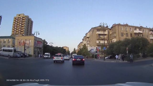 Метро Гянджлик - Т/Ц Метропарк, Август 2014 смотреть онлайн