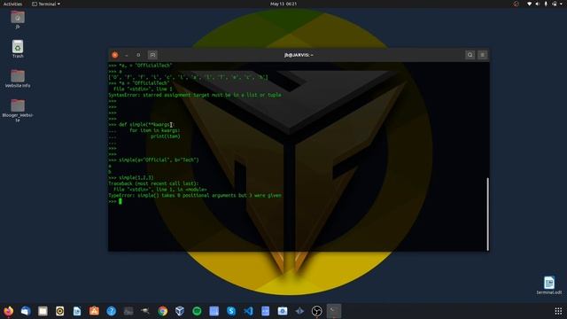 Arguments and Keyword arguments in Python | *args and **kwargs | Usage of *args and **kwargs смотреть онлайн