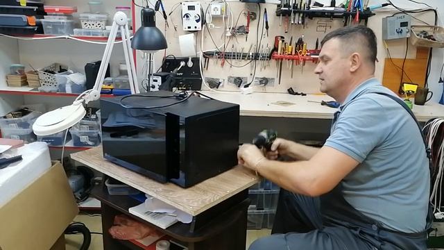 Инверторная микроволновка LG не греет Слабое место Лыжи магнетрон смотреть онлайн