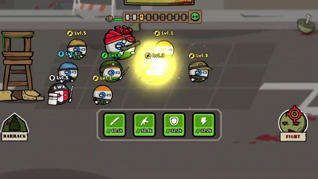 MAX LEVEL In Countryballs - Zombie Attack Game