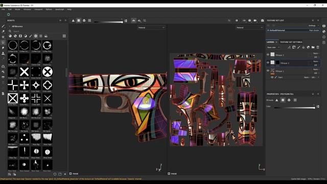 Substance painter emissive ? Как сделать свечение в Substance painter ? смотреть онлайн