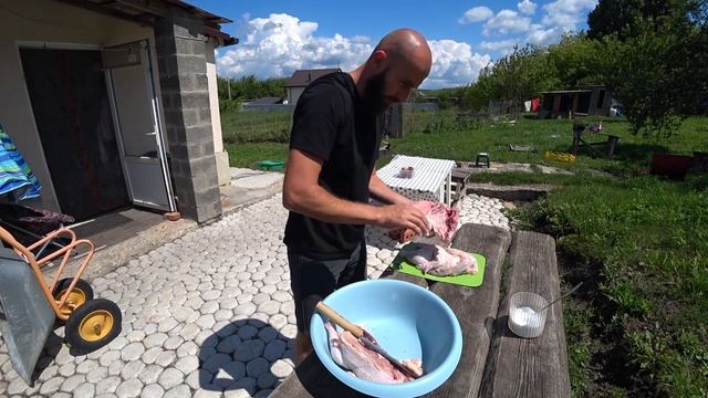 Блог бульдог Курочка с хрустящей корочкой смотреть онлайн