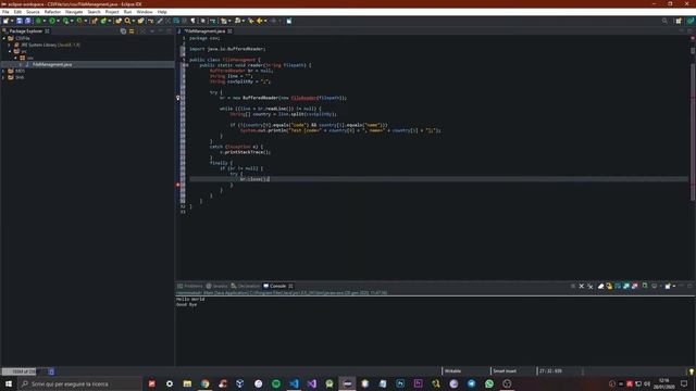 Read, Write & Delete a CSV File Console Java Program - Tutorial #14 смотреть онлайн