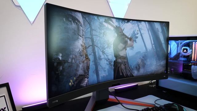 BenQ MOBIUZ EX3410R Ultrawide Curved Gaming Monitor Review | 34