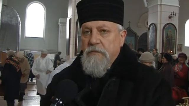 Освящение воды смотреть онлайн