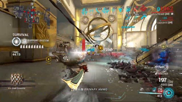 Helminth Saryn - How To Effortlessly Dominate Steel Path смотреть онлайн