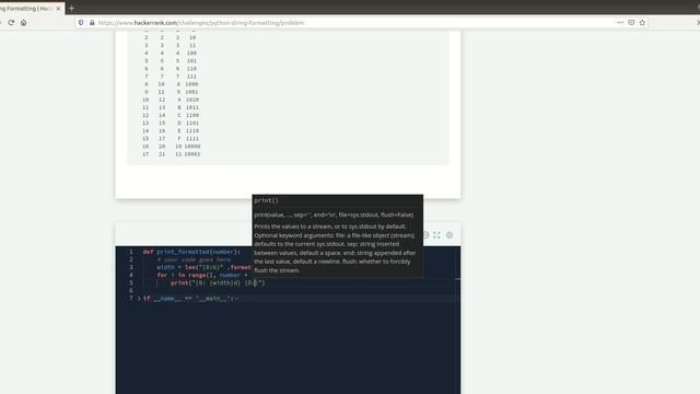 Python Strings - String Formatting смотреть онлайн